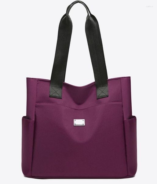 Sacs polochons 2023 sac à main de voyage pour femmes sac à bandoulière japonais édition coréenne Simple couleur unie haute capacité Nylon