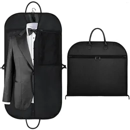 Sacs polochons 43 "sac à vêtements de voyage d'affaires à soufflet pliable en tissu Oxford épais et durable avec 5 poches zippées et 2 poignées