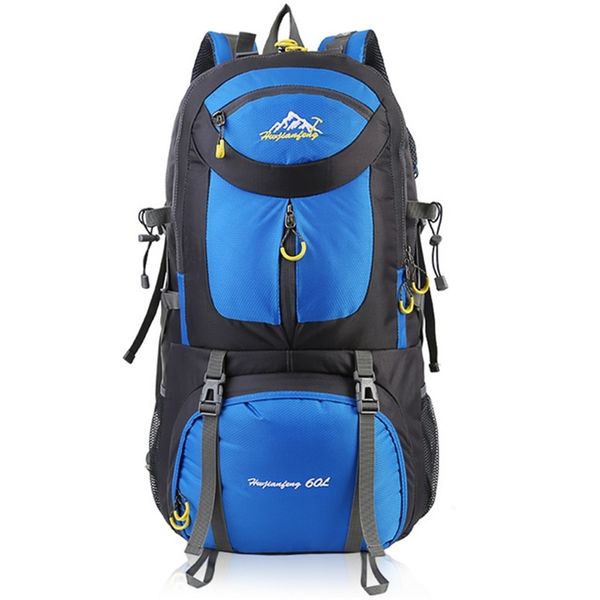 Sacs polochons 60L Sac à dos de sport Sacs à dos de plein air Sacs de sport étanches Camping Randonnée Voyage Sac à dos Trekking Sac pour hommes 220921