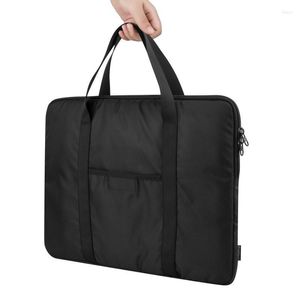 Bolsas de lona A4 Light Pad Carry Case LED Bolsa con cremallera impermeable con asas Reutilizable 600D Nylon A prueba de polvo