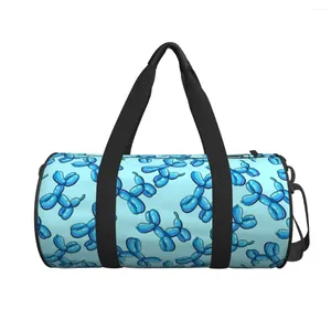 Sacs polochons ballons chiens Doodle sac de voyage dessin animé grande capacité Sport week-end hommes femmes conception Gym Yoga graphique Fitness