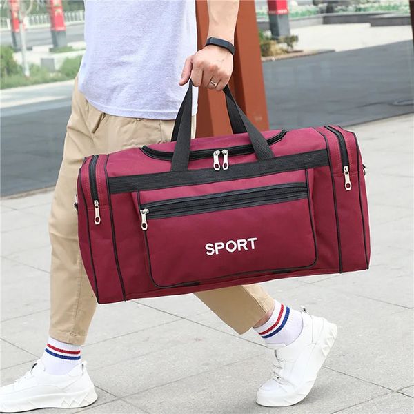 Sacs de sport Grande capacité sacs de Sport Sport hommes Gadgets de Fitness Yoga sac de Sport Mochila sac de Sport pour l'entraînement voyage Sportas Sportbag Duffle Bags 231122