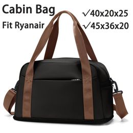 Sacs de voyage Sac de cabine 40x20x25 Ryanair 45x36x20 Grand bagage à main maximum pour hommes et femmes Sac de sport fourre-tout Sac de week-end Sac de voyage 231213