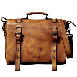 Duffel Bags Classic Fashion Travel Luxury Mens Cow Leather Bag grote capaciteit