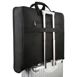 Duffel Bags Factory Direct Sell Quality Men Travel Trips Gebruikt Classic Suit Carrier Carry On kledingtas met schouderriem