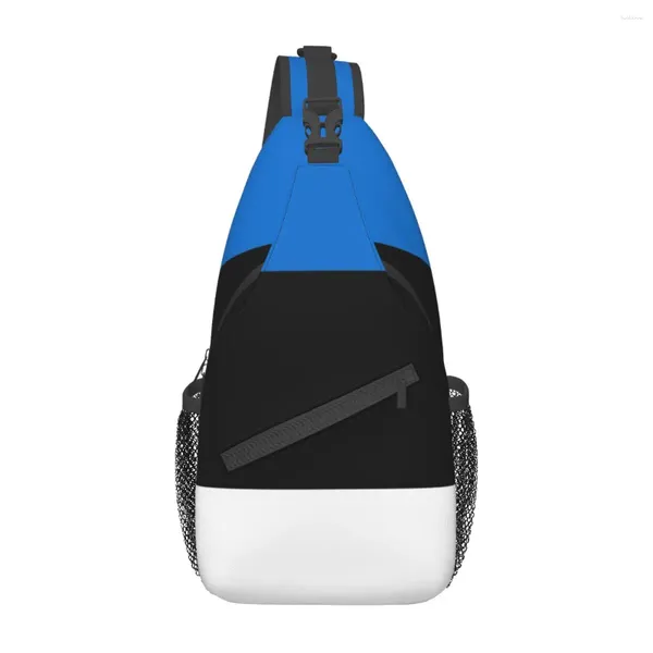 Bolsas de lona Bandera de Estonia Bolsa de pecho Vacaciones Gran capacidad Viaje Bonito regalo Multiestilo