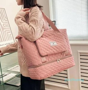 Bolsas de lona Plegables Semanas Bolsa de viaje Deportes Gran capacidad Impermeable 2121 Tote Duffle para mujeres Hombres