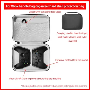 Bolsas de lona Mango de juego Protective Bolste a prueba de polvo Cubierta a prueba de rasguño Ligero para PS5/PS4/Switch Pro/Xbox