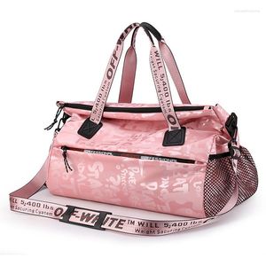 Sacs polochons grande capacité Graffiti Yoga sac de sport avec chaussures loisirs de plein air voyage cabine bagages concepteur sac à main fourre-tout pour les femmes