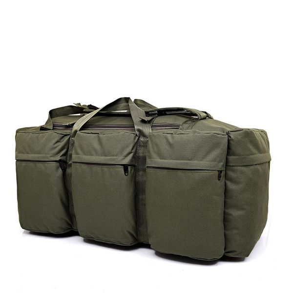 Bolsas de lona gran capacidad para hombres de viaje táctico mochila impermeable senderismo para acampar mochila deportes de bolsas de bolsas para exteriores