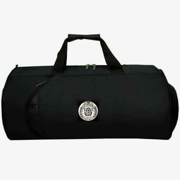 Bolsas de lona Lokeren Oost Vlaanderen Bolsa Club de fútbol Bolsa de viaje Equipo Tren Sling Mango Viaje Duffle Imprimir EquipajeDuffel