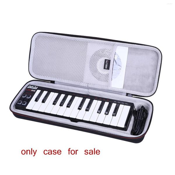 Duffel Bags ltgem Hard Étui dur pour Korg Nanopad2 Slim-Line USB MIDI PADS / KORG NANOKontrol2 Control Surface / Korg 25-Key