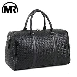 Sacs polochons MARKROYAL grande capacité sac de voyage en cuir PU fourre-tout étanche bagages sacs de sport multifonctionnels épaule pour hommes Drop 231122