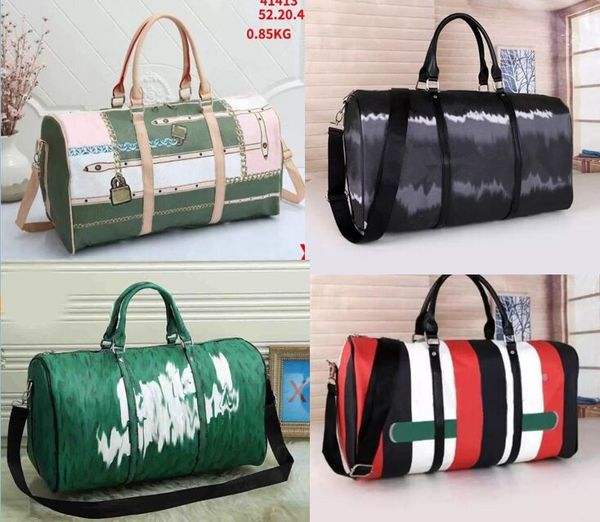 Bolsas de lona hombres equipaje de viaje para mujeres