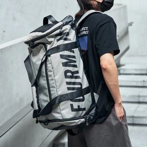 Duffel Bags Men Travel Backpack 40l grote capaciteit Sport Outdoor Waterdichte multifunctionele handtassen met natte en droge zak voor jeugd 231214
