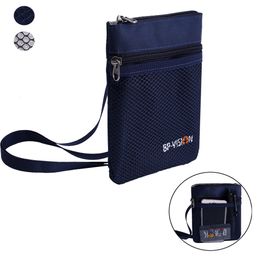 Duffel Bags Outdoor Antitheft Card Telefoon Opslag Paspoort Key Holder Wallet Neck Lanyard Travel Sports Crossbody EDC Pouch 230424