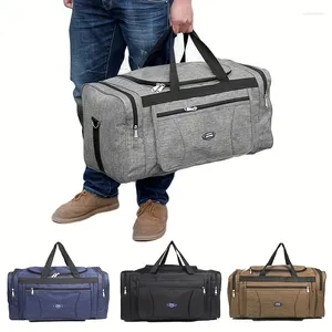 Sacs Duffel Oxford Hommes Voyage Étanche Business Grande Capacité Sac À Main Épaule En Plein Air Fourre-Tout Weekender Duffle Multifonctionnel Casual