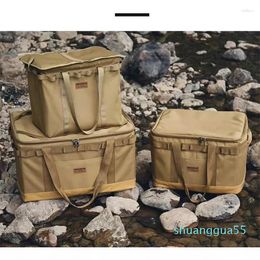 Sacs polochons pique-nique 57L, accessoires de voyage, sac à bagages, rangement de Camping en plein air, Cubes d'emballage