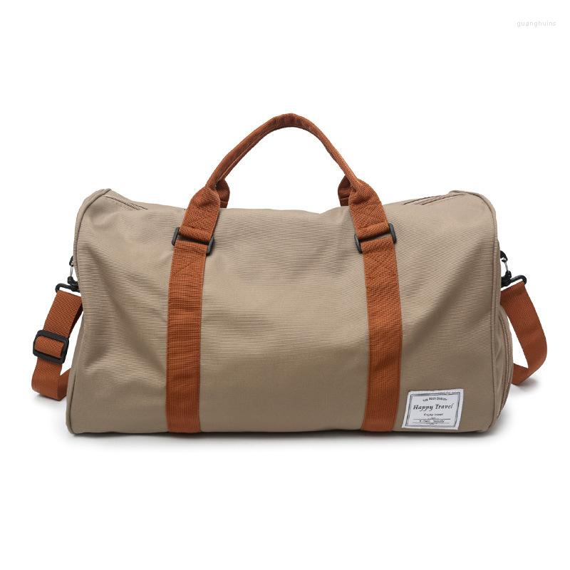 Duffel sacos saco de desporto ginásio homens mulher treinamento yoga fitness durável multifuncional bolsa viagem ao ar livre esportes sapatos ombro