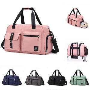 Duffel Bags Sport Gym Travel Bag Bagage Yoga Backpack Grote capaciteit opvouwbare dames voor Womenduffel