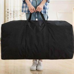 Sacs polochons stockage mince voyage grand bagage week-end sac Portable vêtements à main Oxford fermeture éclair capacité de pliage sac de voyage mobile