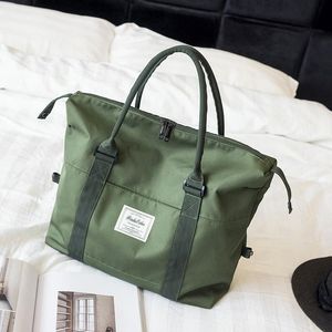 Duffel Tassen Top Oxford Travel Bag Carry on Bagage Handtas Mannen Grote duffle Dames Weekend Buiten Schouder