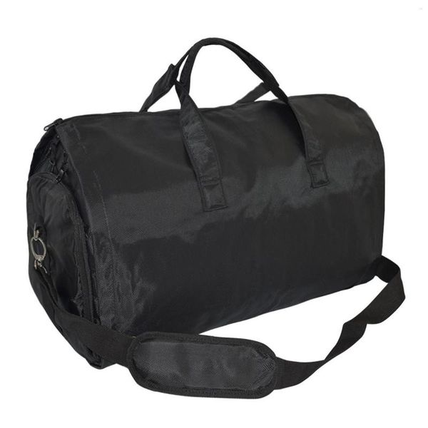 Sacs polochons sac de voyage bandoulière amovible résistant aux rayures Portable costume Gym sport fourre-tout pour chemises vestes vêtements