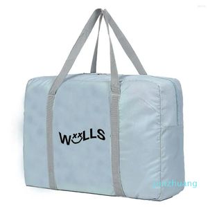 Plunjezakken reistas nylon opvouwbare bagage dames waterdichte accessoires kleding opslag unisex handtassen grote capaciteit 612