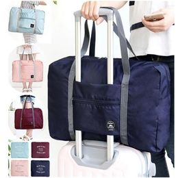 Bolsas de lona Bolsa de viaje Deporte al aire libre Maquillaje Teléfono Artículos diversos Bolsos Artículos de tocador Duffle Equipaje portátil Almacenamiento de ropa plegable