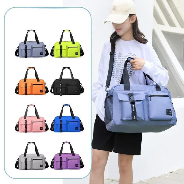 Bolsas de lona Bolso de viaje para viajes de negocios cortos Bolsa de almacenamiento de gran capacidad Equipaje Paquete de fitness al por mayor