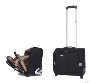 Plunjezakken Reisbagage Tas Mannen Business Trolley Tas op wielen Case Oxford Koffer laptop Rolling On Wheels 231007