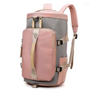 Duffel Bags Tripnuo Gym Bag Women Oxford Travel Independent Shoe Compartiment Fashion Sports Outdoor Backpack