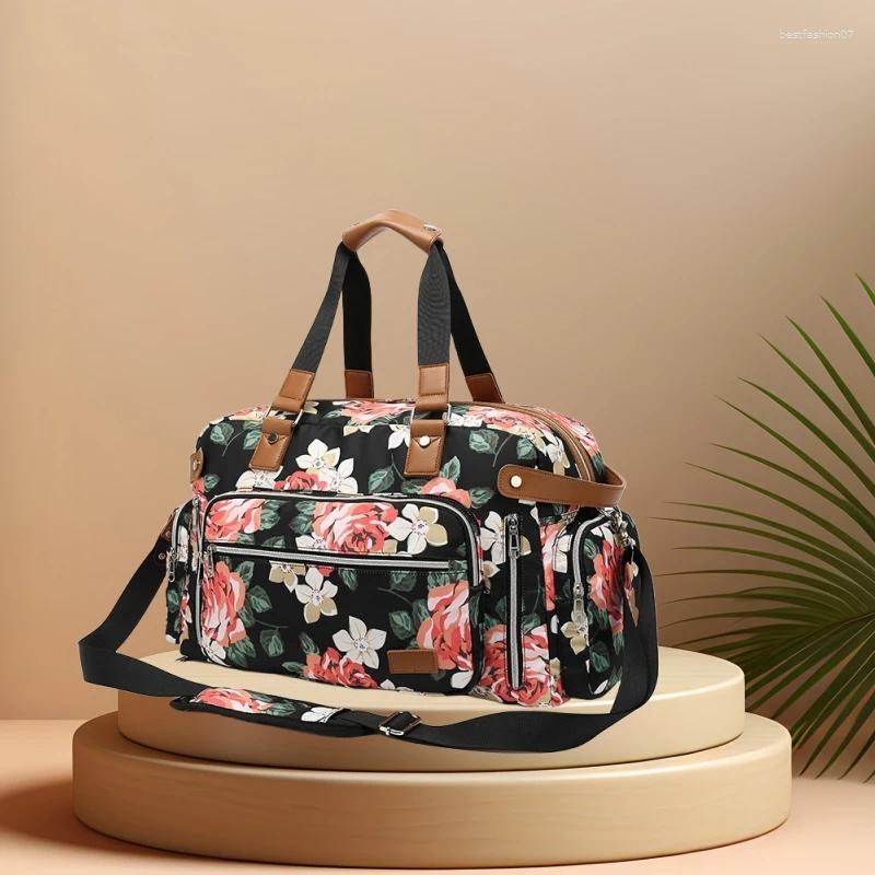 Duffel Bags Vintage Trend 2024 Travel Женщины сумки с большой емкостью женский плечо -плечо для женского плеча сумочка