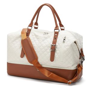 Sacs de voyage Sacs de week-end pour femmes Grand sac de nuit Sac de voyage de week-end Sac fourre-tout en toile pour voyage d'affaires Gym 231122