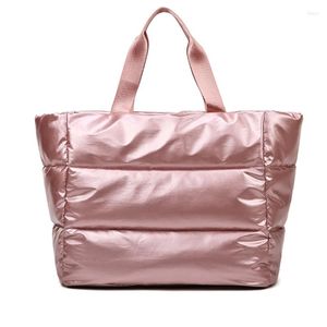 Bolsas de lona para mujer, bolsa deportiva para gimnasio, bolso grande, impermeable, para nadar, Yoga, Mat, Blosa, rosa, fin de semana, viaje, para deporte, Fitness