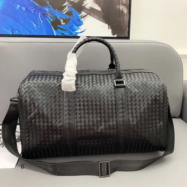 Top Duffel Bags Woven Hand Bagage Bag Mens Travel Duffle for Womens Designer Bag Leather Crossbody Bags Quality Totes Shoulder Tote Bag Luxurys Handbag 221227