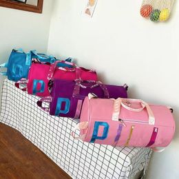 Duffel Duffle Sports Bag Women Fashion Colory Bag Capacidad Gran capacidad Versátil Bolsos de viaje Bolsas Fitness Bolsas Hombres