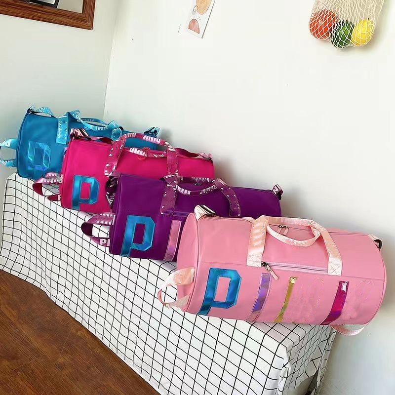Duffel Duffle Sports Bag Женщины мода красочная туристическая сумка большая мощность универсальная сумочка