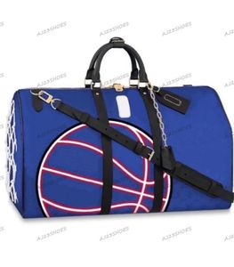 Sac de duffle Blue Bandouliere Sacages à bagages 55 Men de voyage Femmes Girafe Designer Sport Tote Sacs à main de nuit