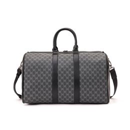 Sac de sport Classic 45 50 55 Voyage bagages sac à main lettre impression cuir Top qualité crossbody fourre-tout sacs à bandoulière hommes femmes h230N