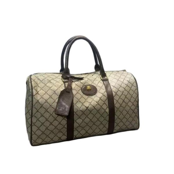 Bolsa de lona Speedy Double Designer Crossbodys Ophidias Bolso Mujeres Hombres Marca Duffel Hombro Viaje al aire libre Equipaje deportivo con La2568