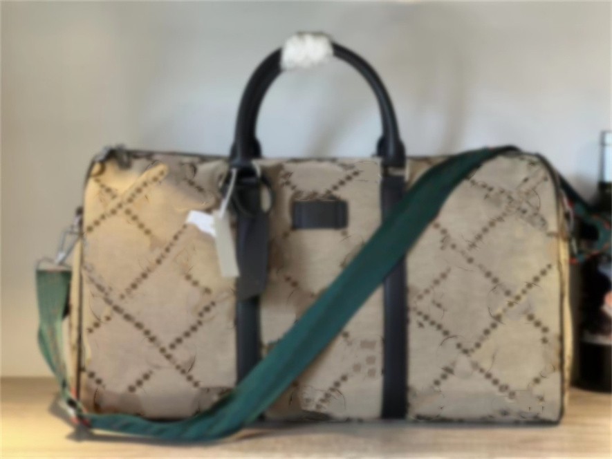Duffle Bag Travel Bag Mens Luggage Luxury Duffel Bags Men Famous Brand Sports Designer Duffle Women Duffle Printed Canvas Bags Handbag 2 Gs 50cm
