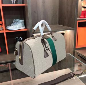 DUFFLY BAGS 45 CM Women Travel Bag Men Klassieke Duffel Rollende Softside Suitcase Hand Bagage Set Unisex Handtas Tase