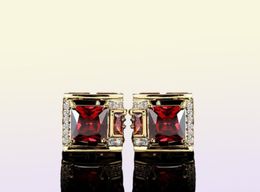 Moiffure de luxe dugary pour Men039s Boutons de marque Boutons Cuff Gmelos Mariage en cristal de haute qualité Abotoaduras Jewelry22720708721938