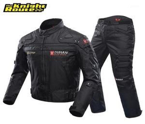 DUHAN coupe-vent Moto course costume équipement de protection armure Moto veste Moto pantalon hanche protecteur Moto vêtements ensemble 14458504