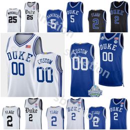 Duke Blue Devils NCAA College Basketball Jersey Niños Hombres Paolo Banchero Wendell Moore Jr Trevor Keels Jeremy Roach Mark Williams Joey Baker Christia