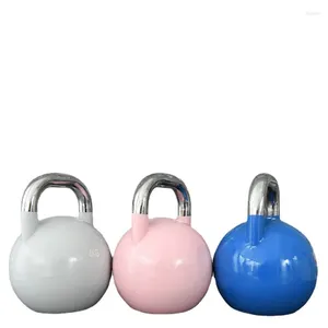 Haltères tout acier compétition haltère compétitif acier peinture fesses façonnage musculation Kettlebell