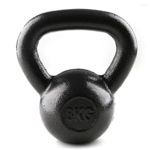 Haltères Fitness Gym compétitif Kettlebell commercial en fonte peint 8kg 12kg 16kg