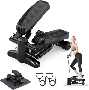 Halters Voor Oefening Mini Stepper Met LCD-monitor Stille Fitness Weerstandsbanden Gym Trap Thuis Workout Le