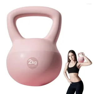 Mancuernas rusas para mujer, ejercicio en casa, entrenamiento de fuerza de 4,4 libras, pesas rusas, entrenamiento de cuerpo completo, levantamiento de pesas